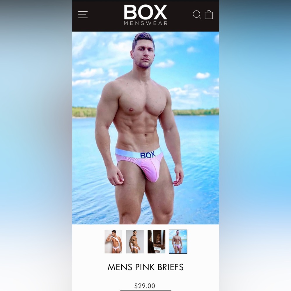 Box Menswear Briefs